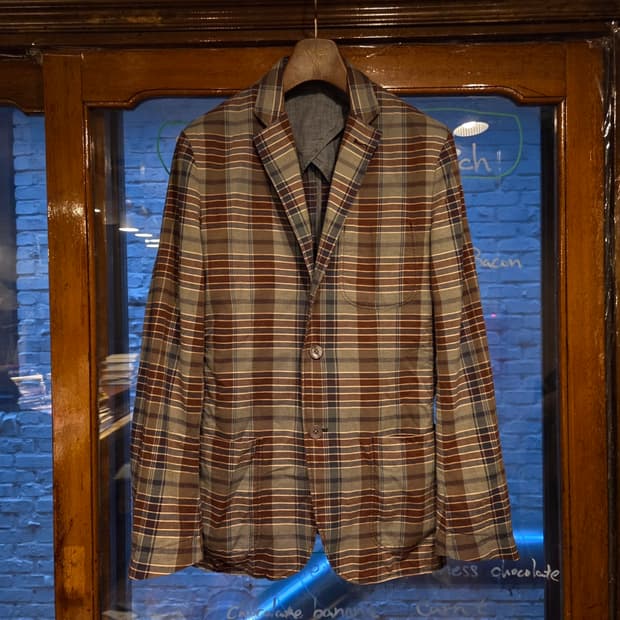 폴로랄프로렌 럭비 마드라스 자켓 