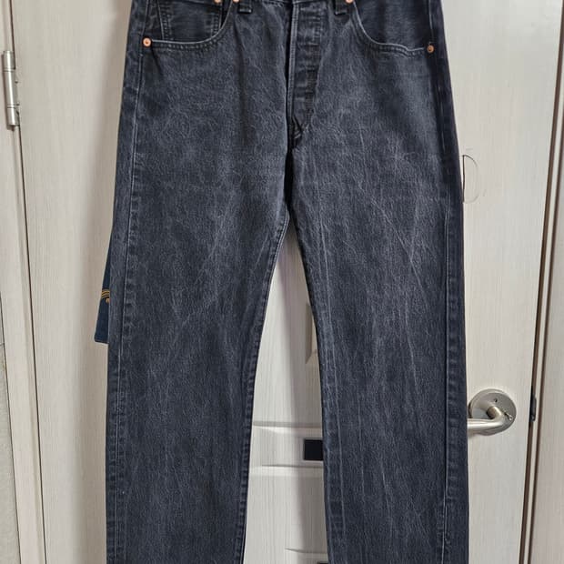 00s levis 501 33x32 리바이스 블랙진 흑청