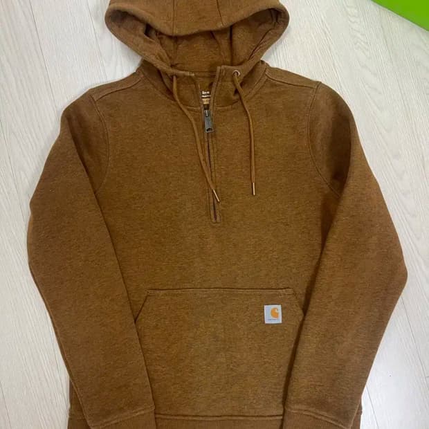 칼하트 반집업 후드티