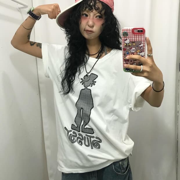 Stussy Regemon Printing T-shirt