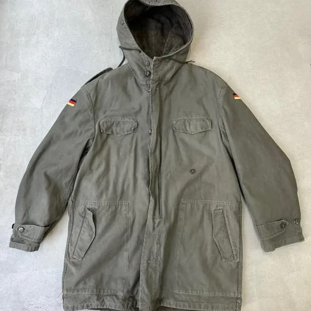 90s 독일 연방군 정품 필드 파카 G.13