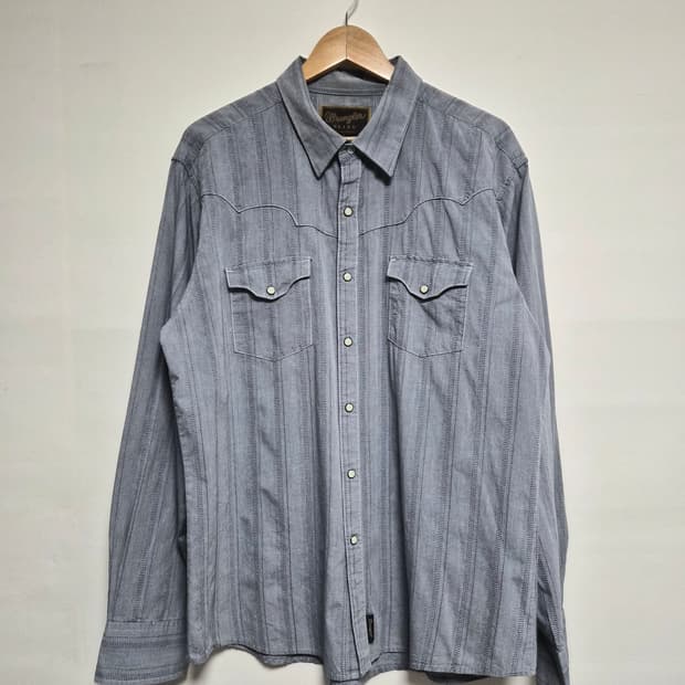 랭글러Wrangler 레트로 웨스턴 셔츠 XL - S365