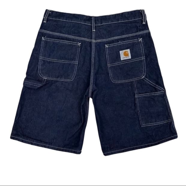  Carhartt denim short pant(아래 설명 읽어주세요)