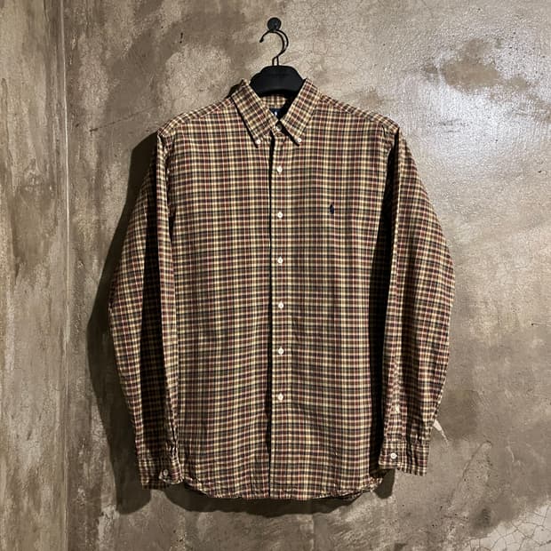 폴로랄프로렌 체크셔츠