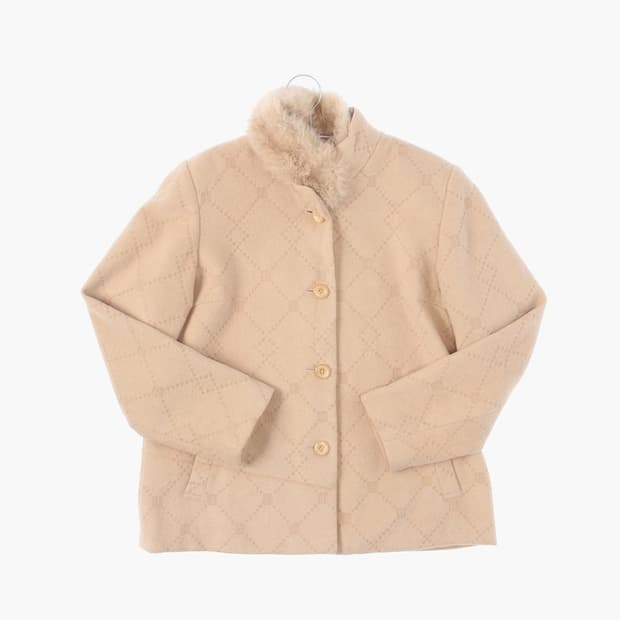 앙고라 래빗퍼 자켓