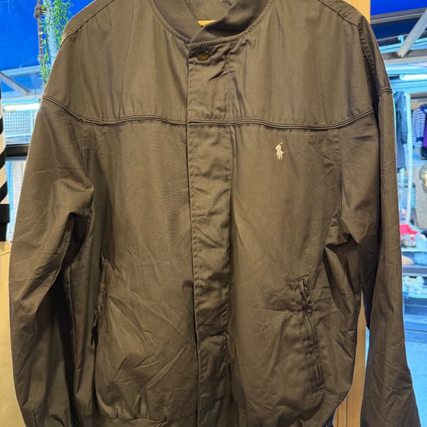 폴로 랄프로렌 화이트포니 다크브라운 블루종