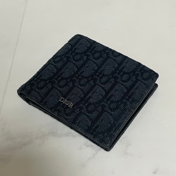 디올 정품 오블리크 반지갑