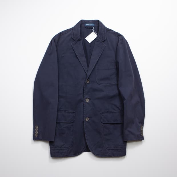 폴로 랄프로렌 코튼 치노 블레이저 네이비