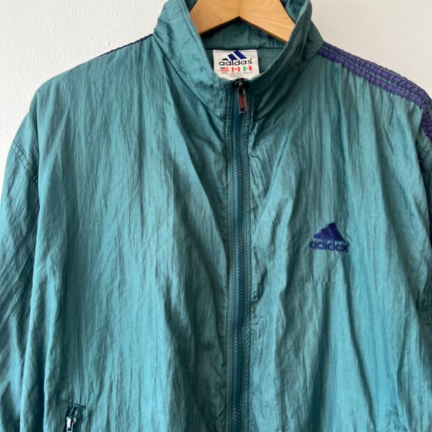 아디다스 남여공용 그린 USA트랙자켓 바람막이점퍼