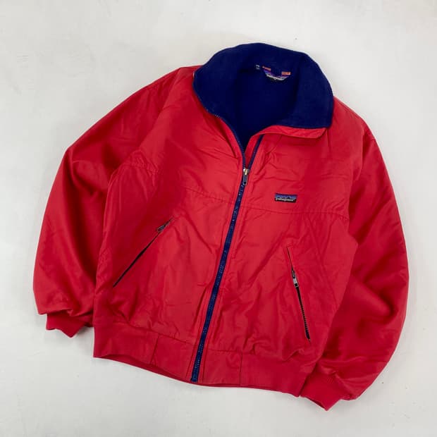 90s USA 파타고니아 쉘드 신칠라 봄버 자켓 (95)