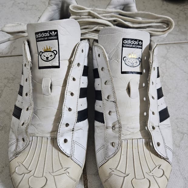 아디다스 슈퍼스타  니고 베어풋 275