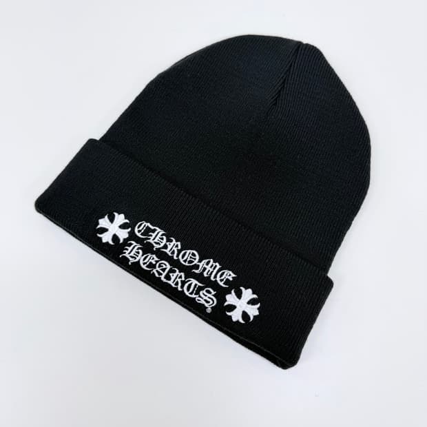 [미사용/OS] 크롬하츠 로고 비니 블랙