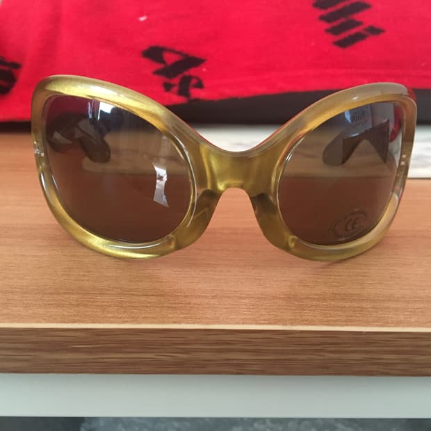 Global Eyeware 오버사이즈 히데 선글라스