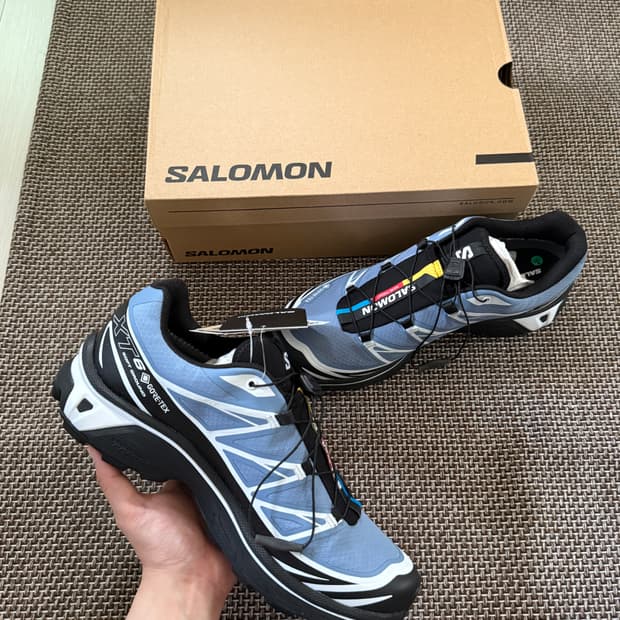 플리마켓🔥 살로몬 XT-6 GTX 블랙 인피니티