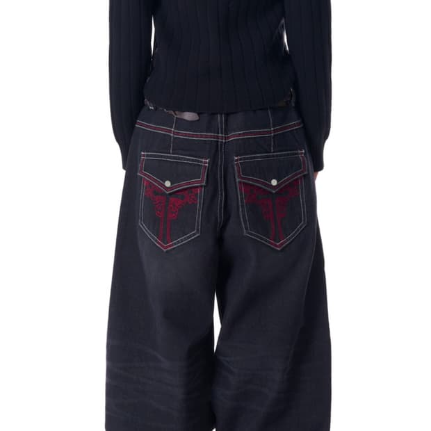 아캄 크로스2 워시드데님 블랙 2사이즈