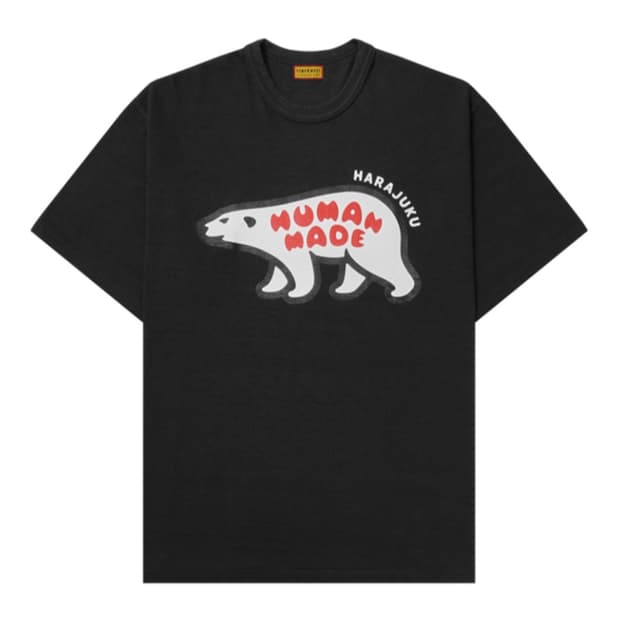 휴먼 메이드 폴라 베어 하라주쿠 티셔츠