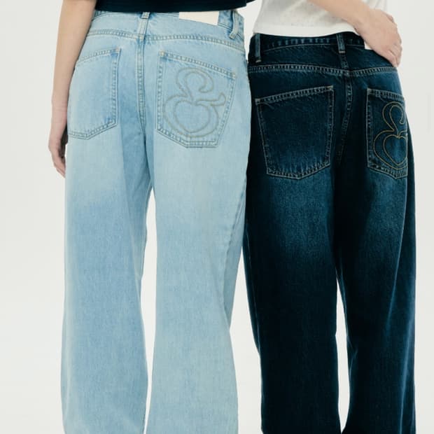 Ponnies MID-RISE JEANS (LIGHT BLUE) s