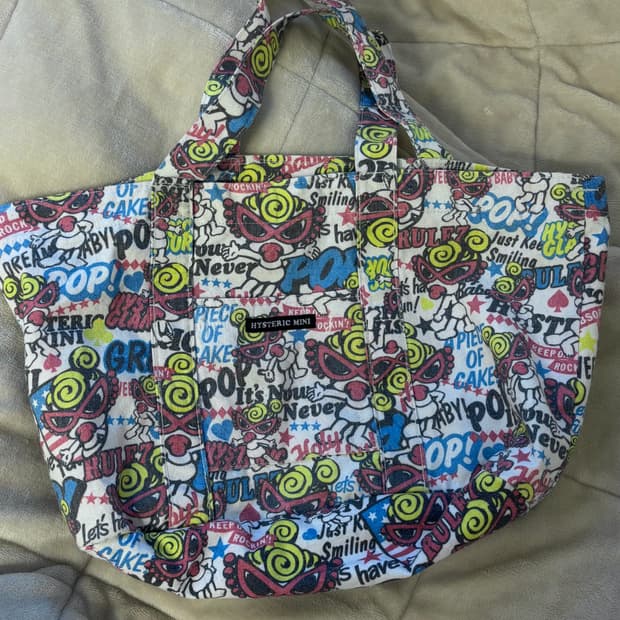 히스테릭 미니 토트백