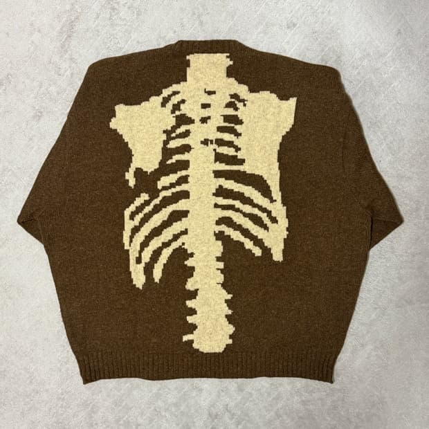 캐피탈 본 니트 브라운 3