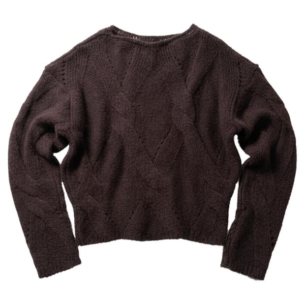 Alpaca Classic Cable Sweater 새상품 무료배송