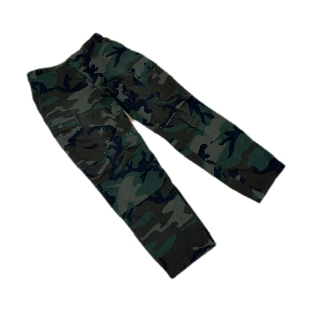 90s usa 미군 밀리터리 우드랜드 카고팬츠