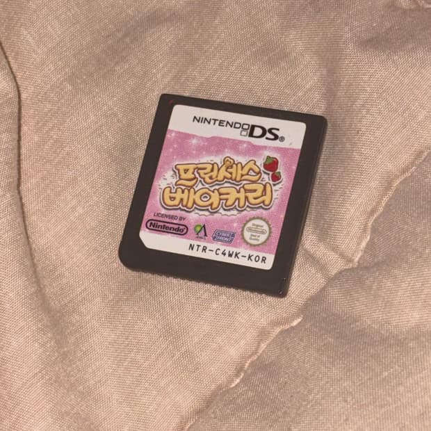 프린세스베이커리 한국판 닌텐도 ds 칩