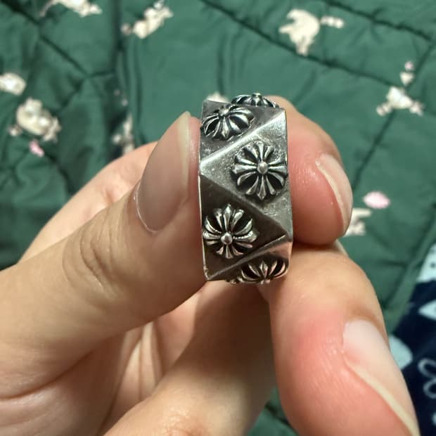 크롬하츠 펜타곤링 18~19호 단품 판매 