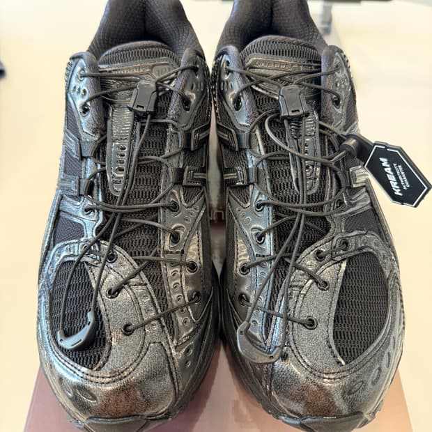 아식스X언어펙티드 젤님버스 10.1 블랙/블랙 270mm 새제품판매