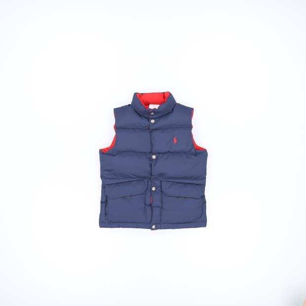 6 폴로 키즈 리버시블 패딩조끼 0319H1