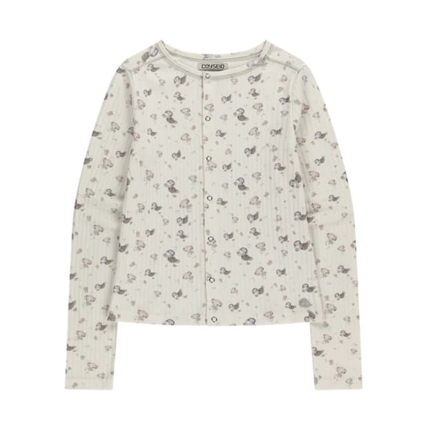 코이세이오 코튼 커들 롱슬리브 가디건