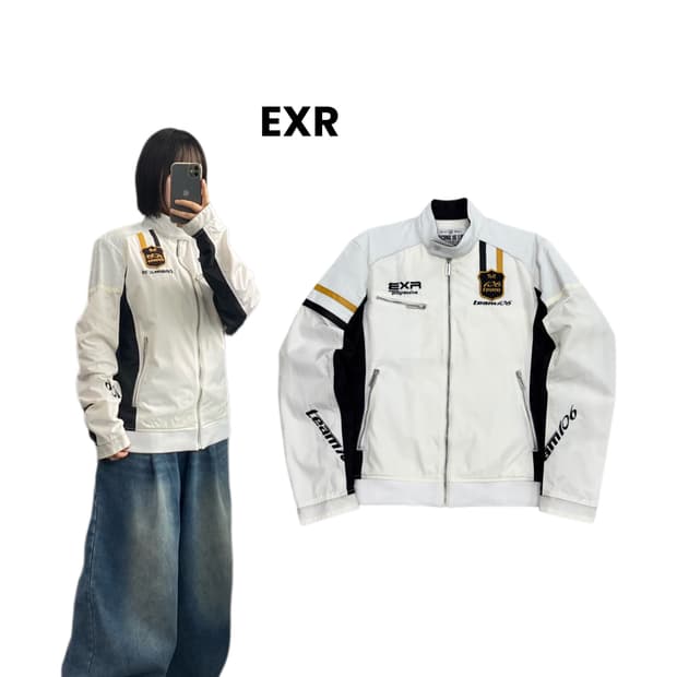 EXR 레이싱 올드스쿨 바람막이 자켓