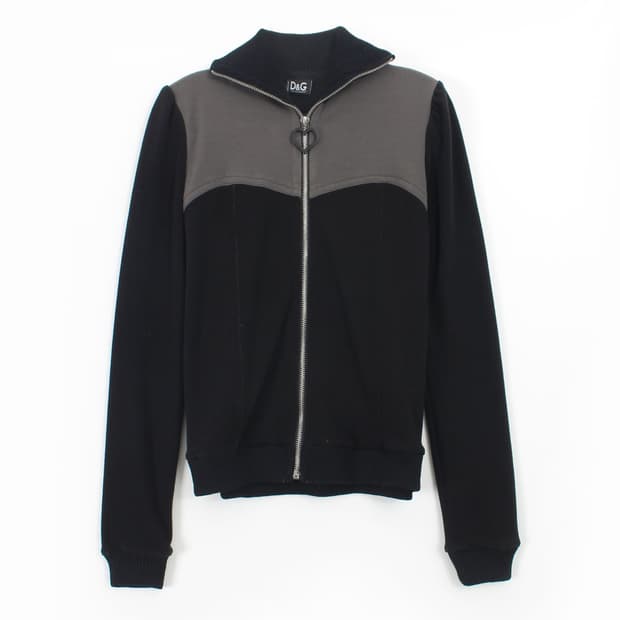 돌체앤가바나 DOLCE&GABBANA 빈티지 Y2K 하트 블랙 집업