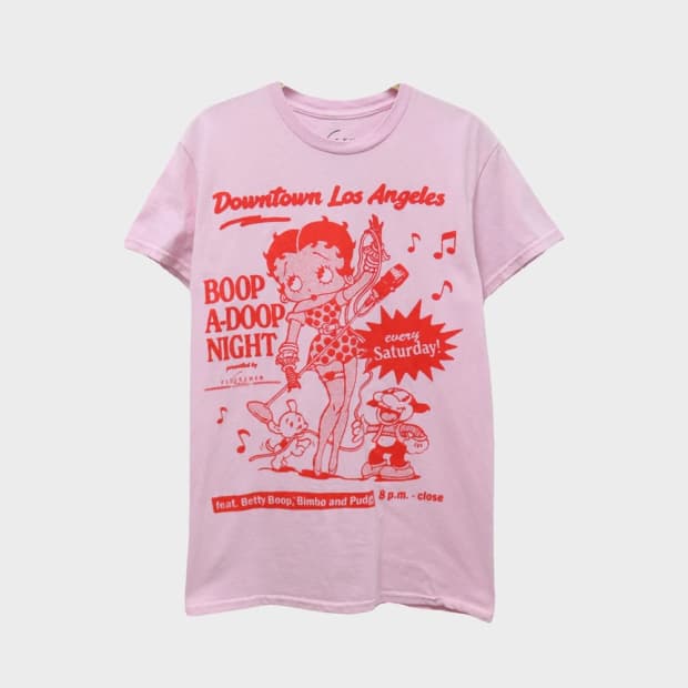 베티붑 딸기우유 반팔 티셔츠 66079