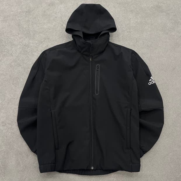 M 아디다스 후드 바람막이 자켓