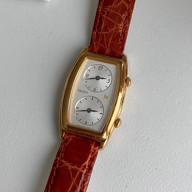 Seiko 세이코 노이에 듀얼타임 쿼츠 레이디스