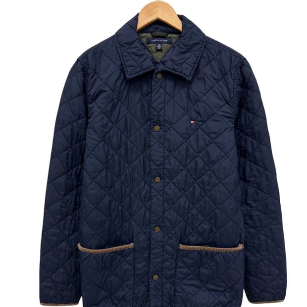 타미힐피거 퀄팅자켓 네이비 (M) 