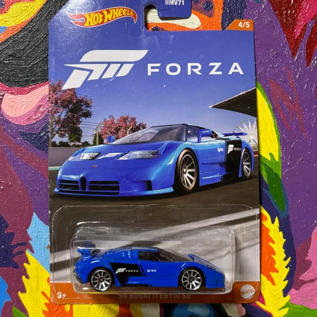 미개봉) 부가티 eb110 다이캐스트 핫휠 인테리어 소품 디오라마