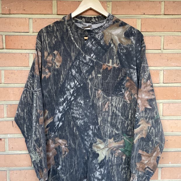 [XL] Jerzees mossy oak 리얼트리 긴팔 티셔츠 e28