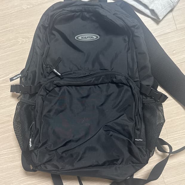 스컬프터 가방 백팩 블랙 