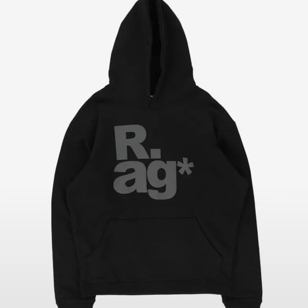 더콜디스트모먼트 후드티 TCM 블랙 rag hoodie (black)