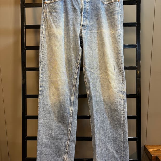 [33] 리바이스 Levi's 501 미국생산 빈티지 워싱 데님 팬츠 6