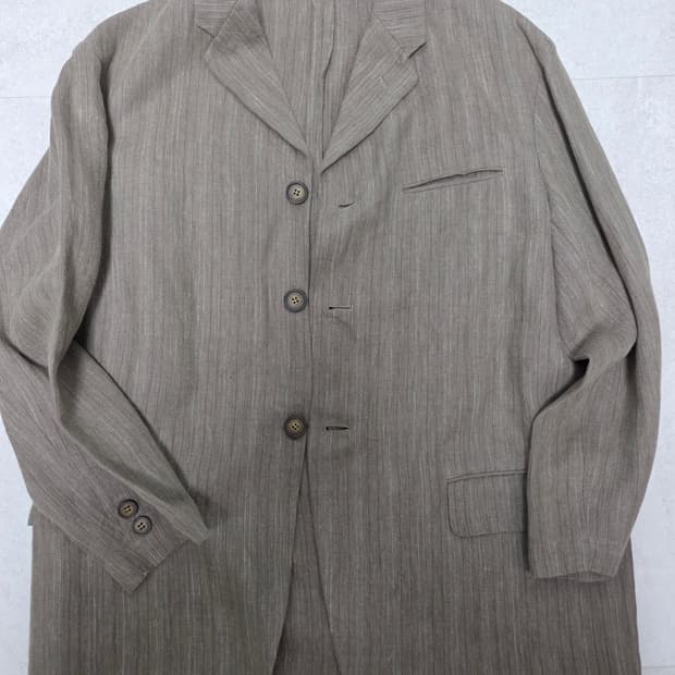 꼼사듀모드 맨(COMME CA DU MODE) 헤링본 3버튼 자켓