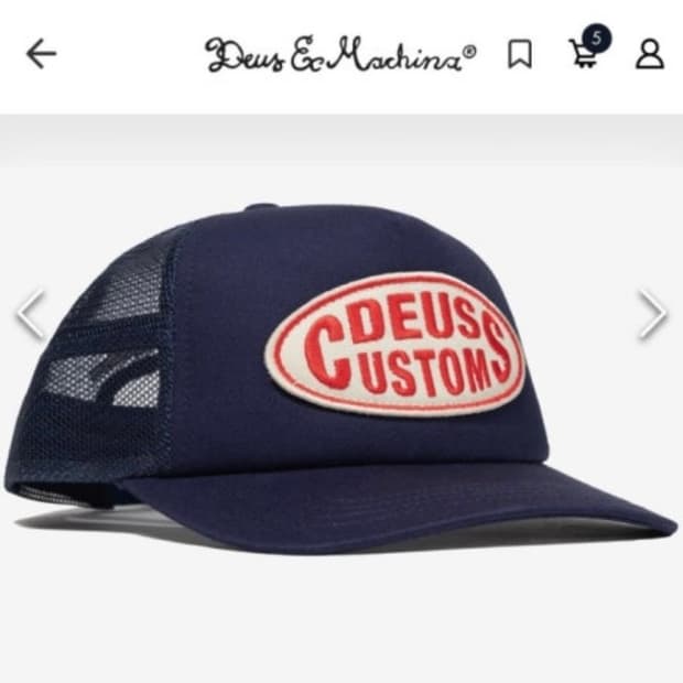 deus ex machina trucker cap 데우스 트러커 캡