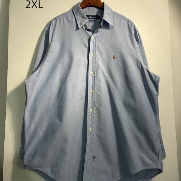 Polo 폴로 랄프로렌 옥스포드 셔츠 2XL