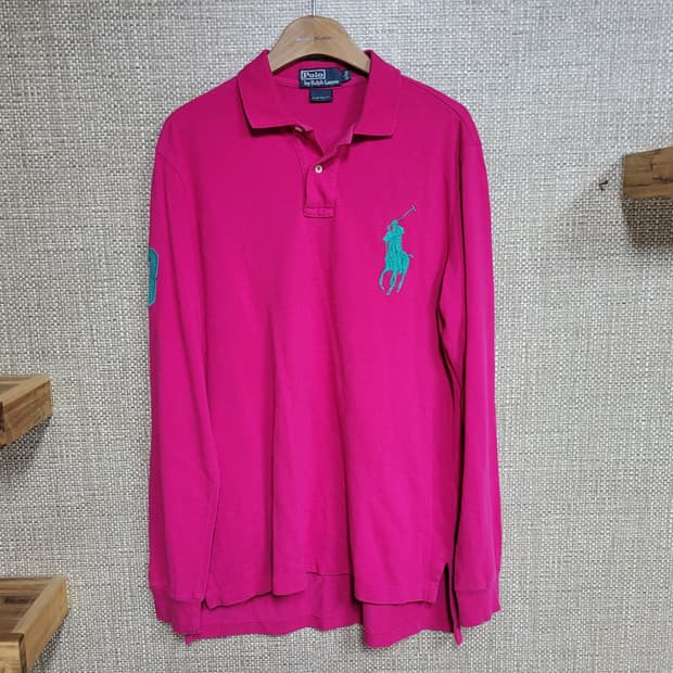 L 105사이즈 폴로 랄프로렌 빈티지 카라티 아메카지 