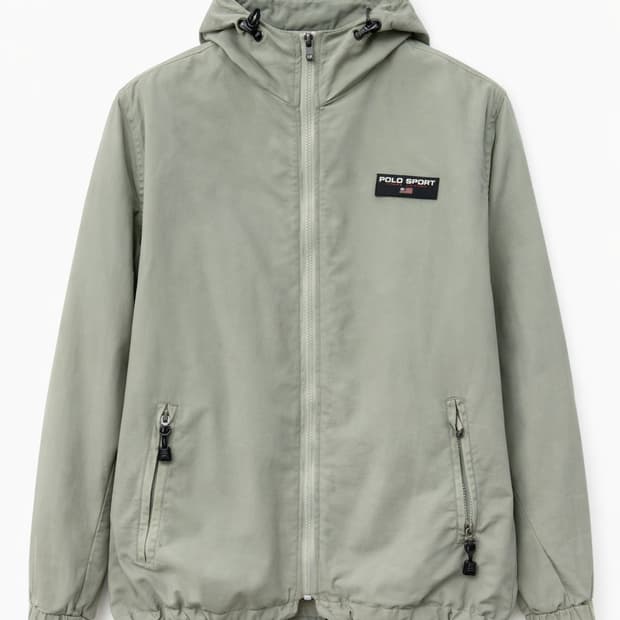 폴로 스포츠 윈드 스토퍼 카키그레이 