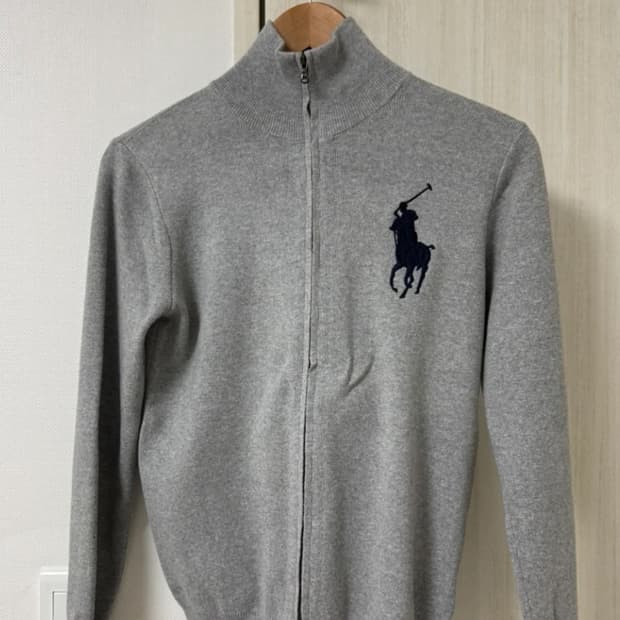 정품 폴로랄프로렌 빅포니 니트집업 