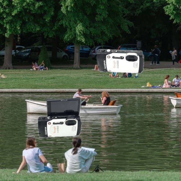 소프트포커스&셀카!) Olympus TG-860 디카 카메라