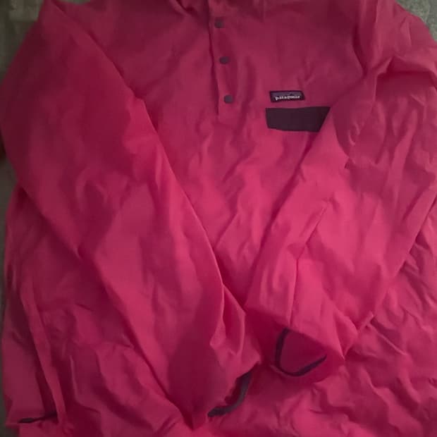 파타고니아 후디니 스냅티 핑크L