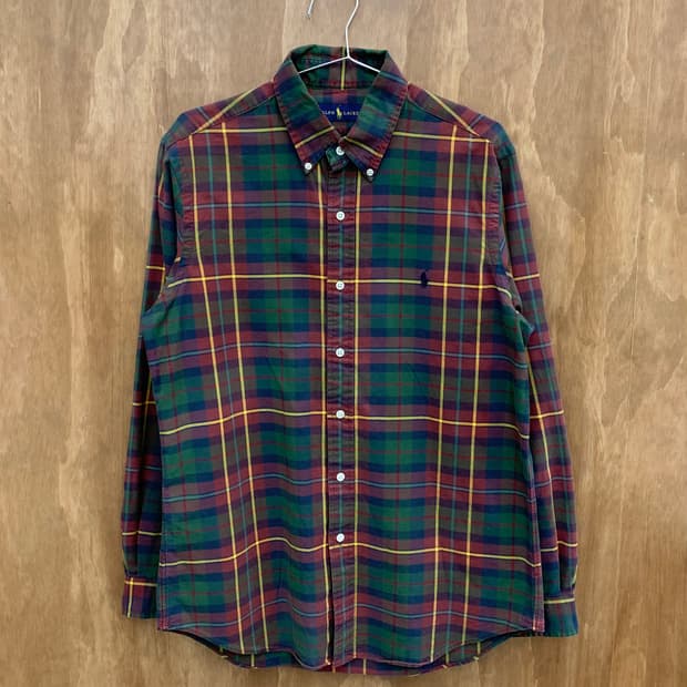 Polo 폴로 체크셔츠